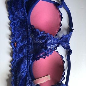 PINK Victoria's Secret Intimates & Sleepwear - VS Pink Beautiful Blue Front Close Racerback Bra PINK Victoria's Secret Intimates & Sleepwear - VS Pink Beautiful Blue Front Close Racerback Bra